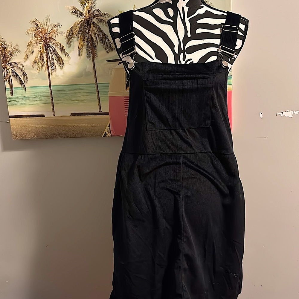 Shein soft overall dress,size large